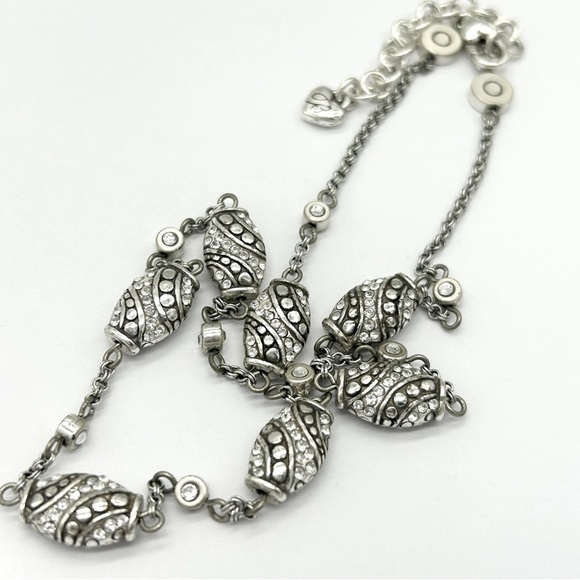 Brighton SilverJeweled Necklace - Picture 2 of 3